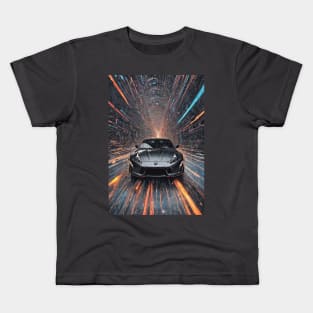 JDM Abstract Drifter Kids T-Shirt